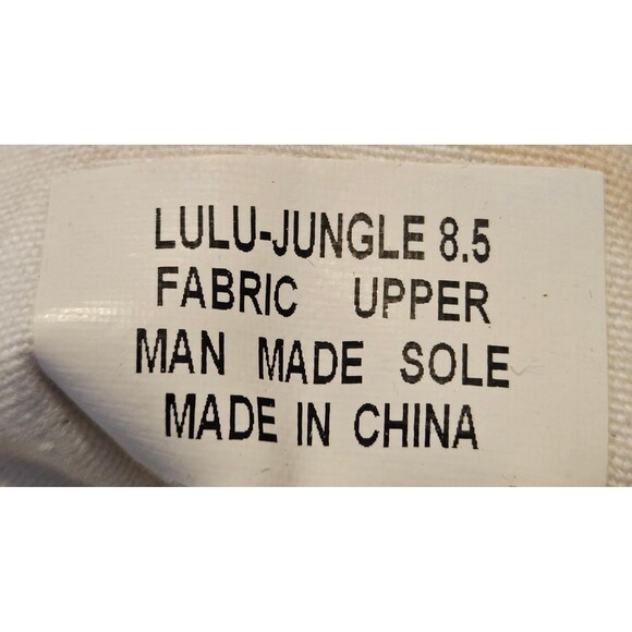 Lulu Jungle Platform Wedge Heels Converse Rock & Candy Size 8.5 Gold Luxe - Picture 6 of 7